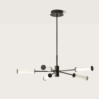 [C1298/5/NEG] ISON L COLGANTE (NEGRO MATE)