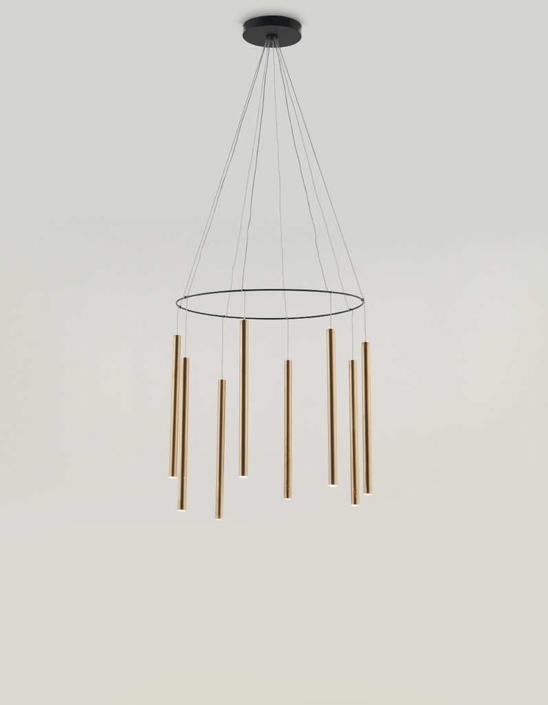 [C1204/8/BCO] MIKA MULTI COLGANTE (BLANCO MATE)