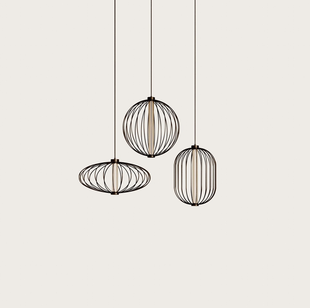 [C1315/60/NEG] PEPO 60 COLGANTE (NEGRO MATE)