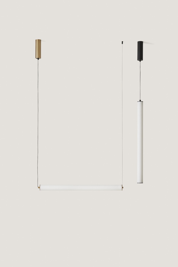 [C1296/NEG] TUBE COLGANTE (NEGRO MATE)