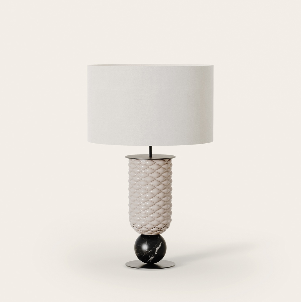 [NAC144/BCO/BCO] OLAS SOBREMESA (BLANCO MATE, BLANCO)