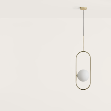 [C1258/1/NEG/OPAL] ABBACUS S COLGANTE (NEGRO MATE)