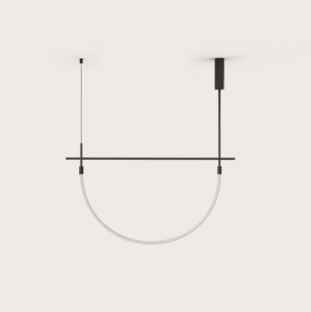 [C1329/NEG] CRAM S COLGANTE  (NEGRO MATE)