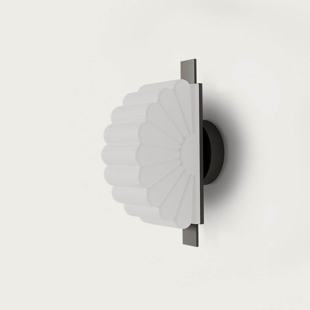 [A1334/NEG] GINA APLIQUE (NEGRO MATE)